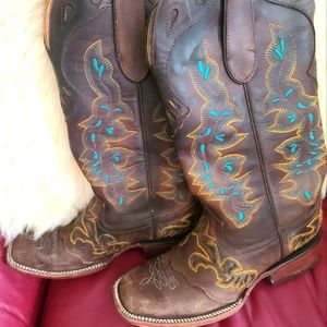 Redhawks Women's Cowboy Boots